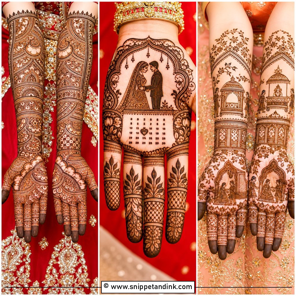 35 Bridal Mehndi Designs for Stunning Wedding Hands