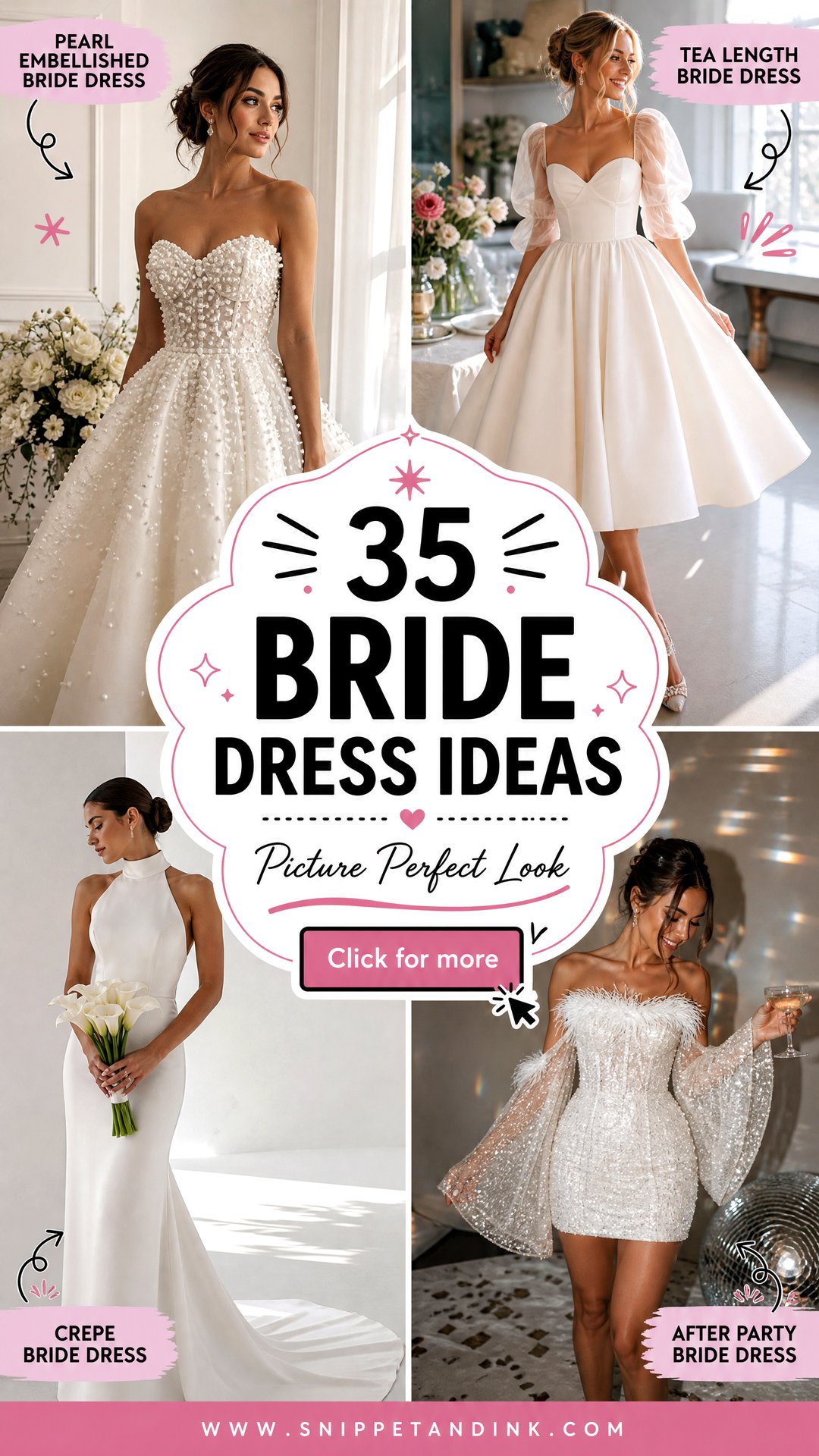 35 Bride Dress Ideas for a Picture-Perfect Wedding Look - 35 Bride Dress Ideas for a Picture-Perfect Wedding Look