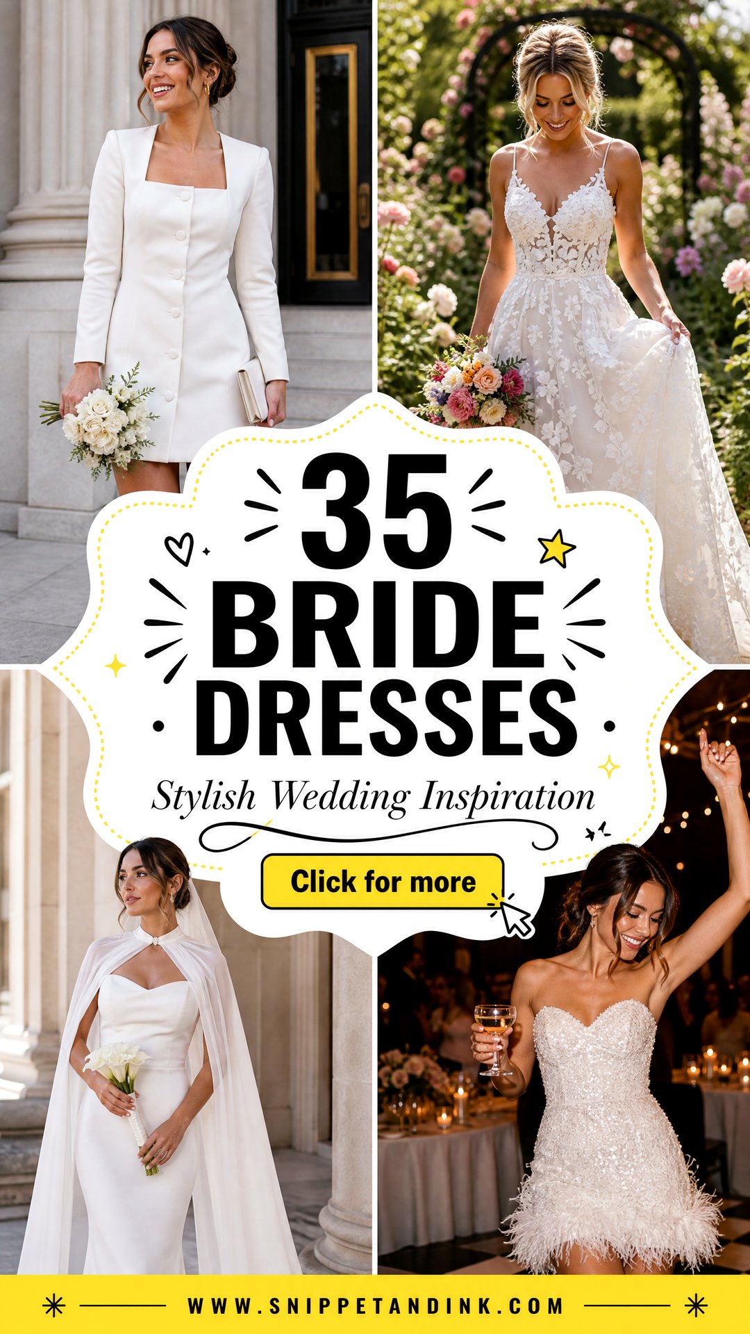 35 Bride Dresses for Stylish Modern Wedding Inspiration Today - 35 Bride Dresses for Stylish Modern Wedding Inspiration Today
