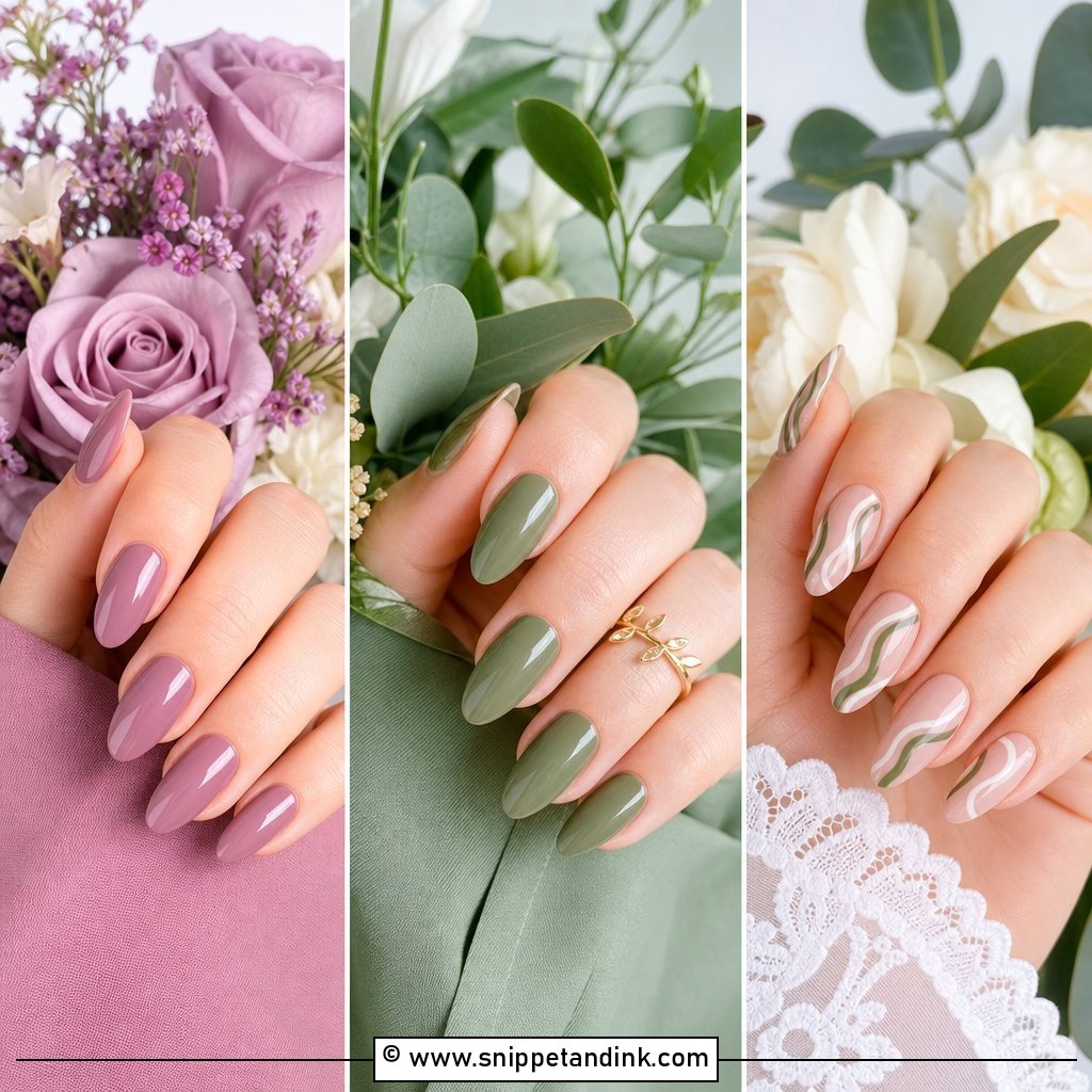 35 Bridesmaid Nails for Chic Wedding Party Style
