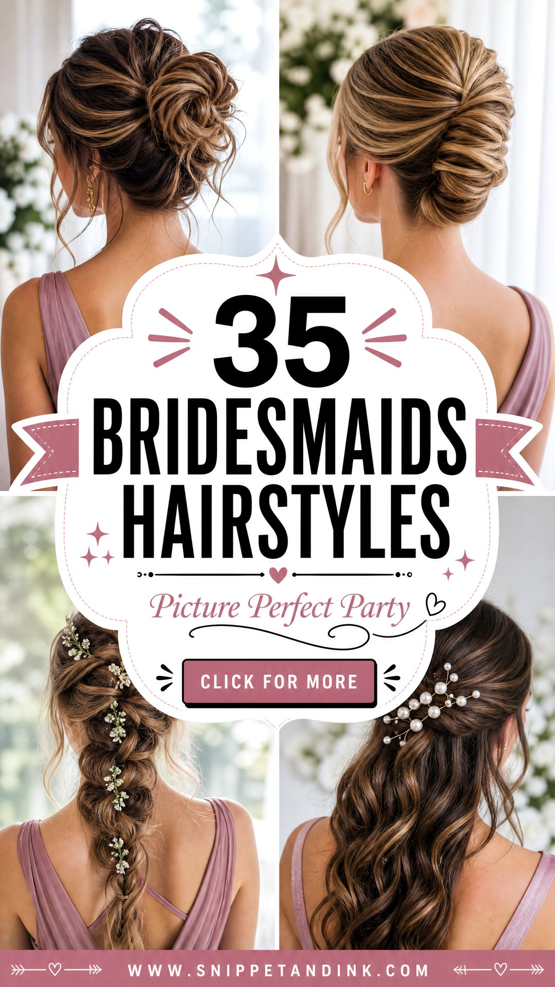 35 Bridesmaids Hairstyles for a Picture-Perfect Party - 35 Bridesmaids Hairstyles for a Picture-Perfect Party