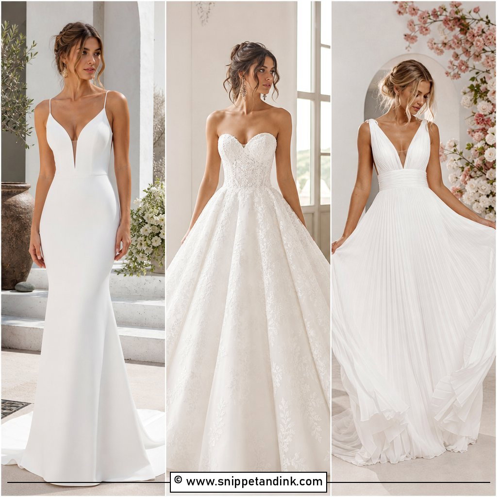 35 Classy Wedding Dress Ideas for an Elegant Bridal Look