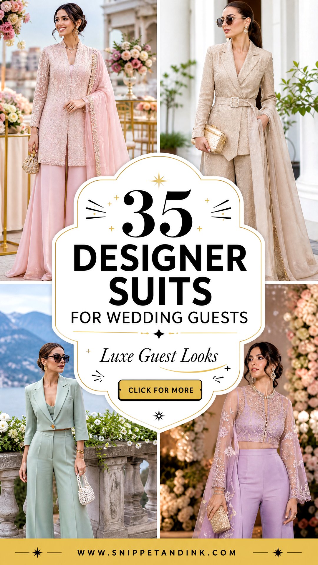 35 Designer Suits for Wedding Guests With Luxe Style - 35 Designer Suits for Wedding Guests With Luxe Style