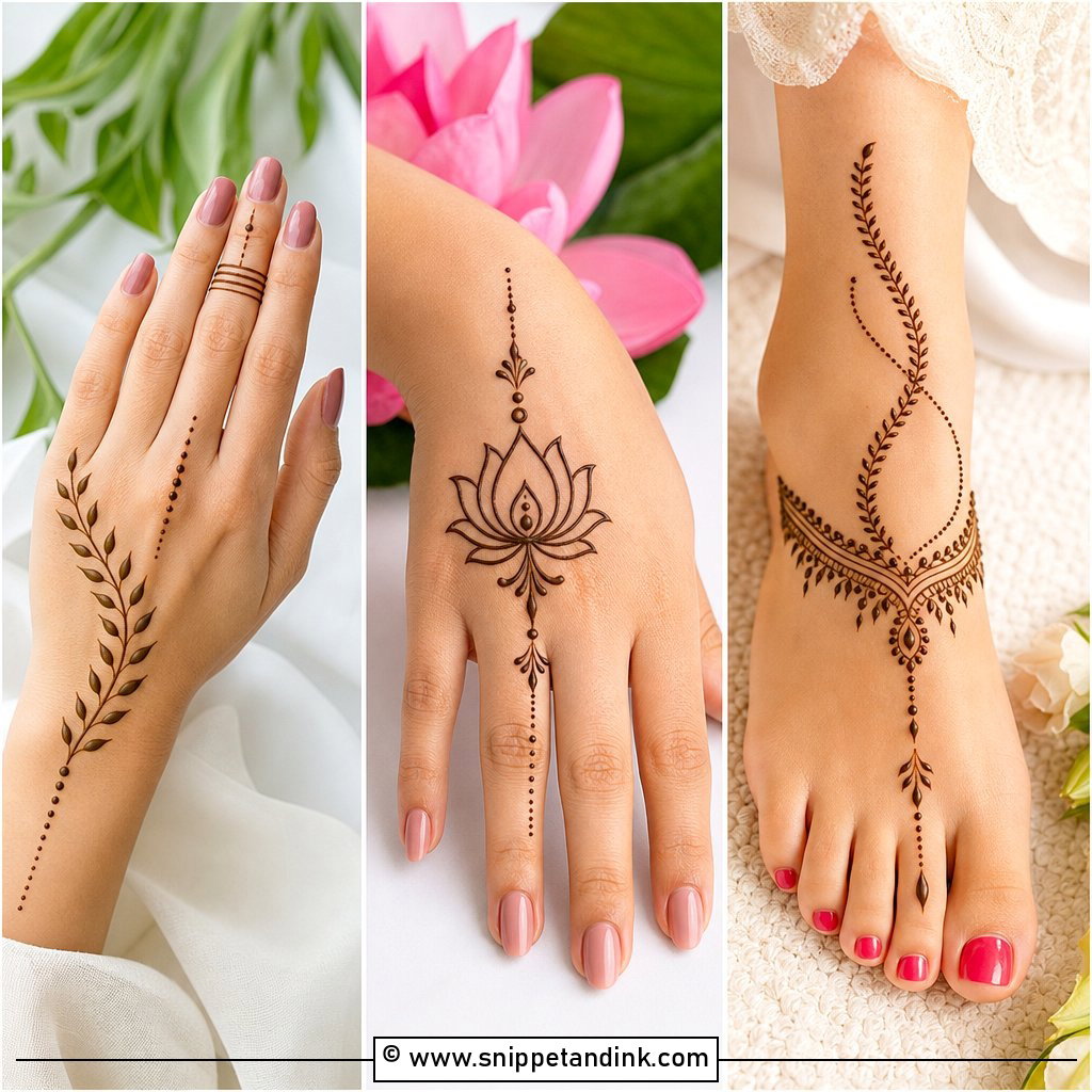 35 Easy Mehndi Design Ideas for Beginners and Busy Brides