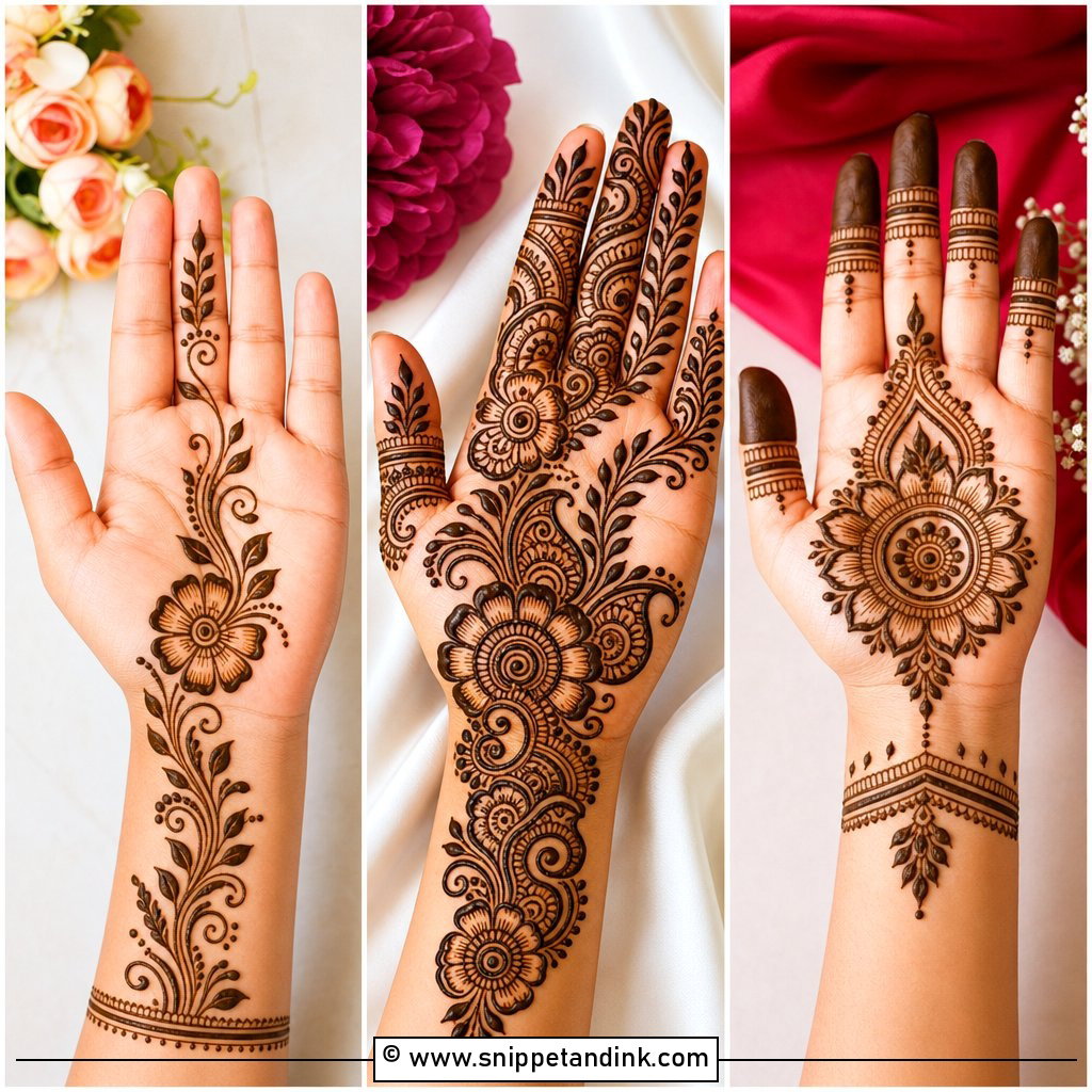 35 Easy Mehndi Designs for Beginners to Try With Confidence