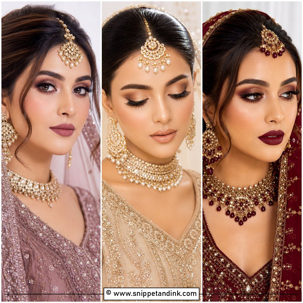 35 Elegant Bridal Makeup for Brown Eyes to Glow