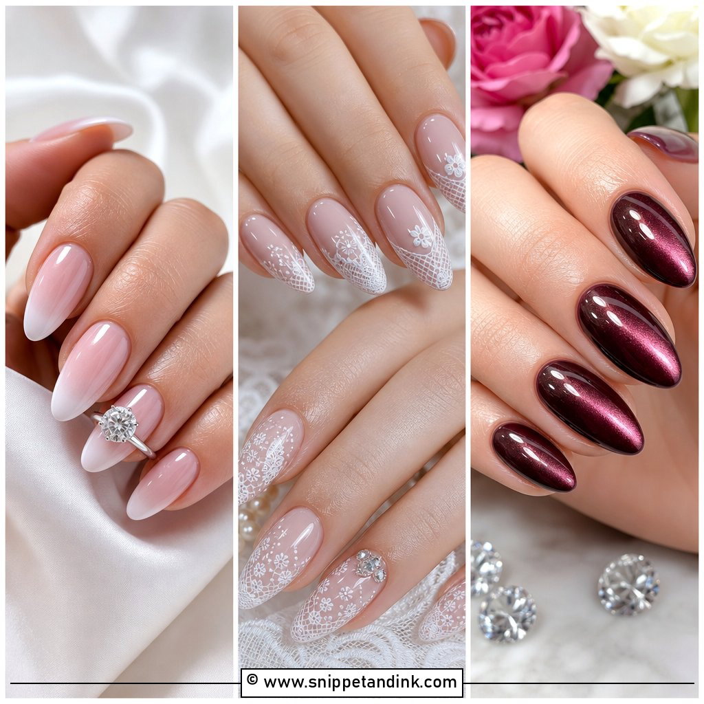 35 Engagement Nails for a Chic Ring Selfie Moment Youll Love