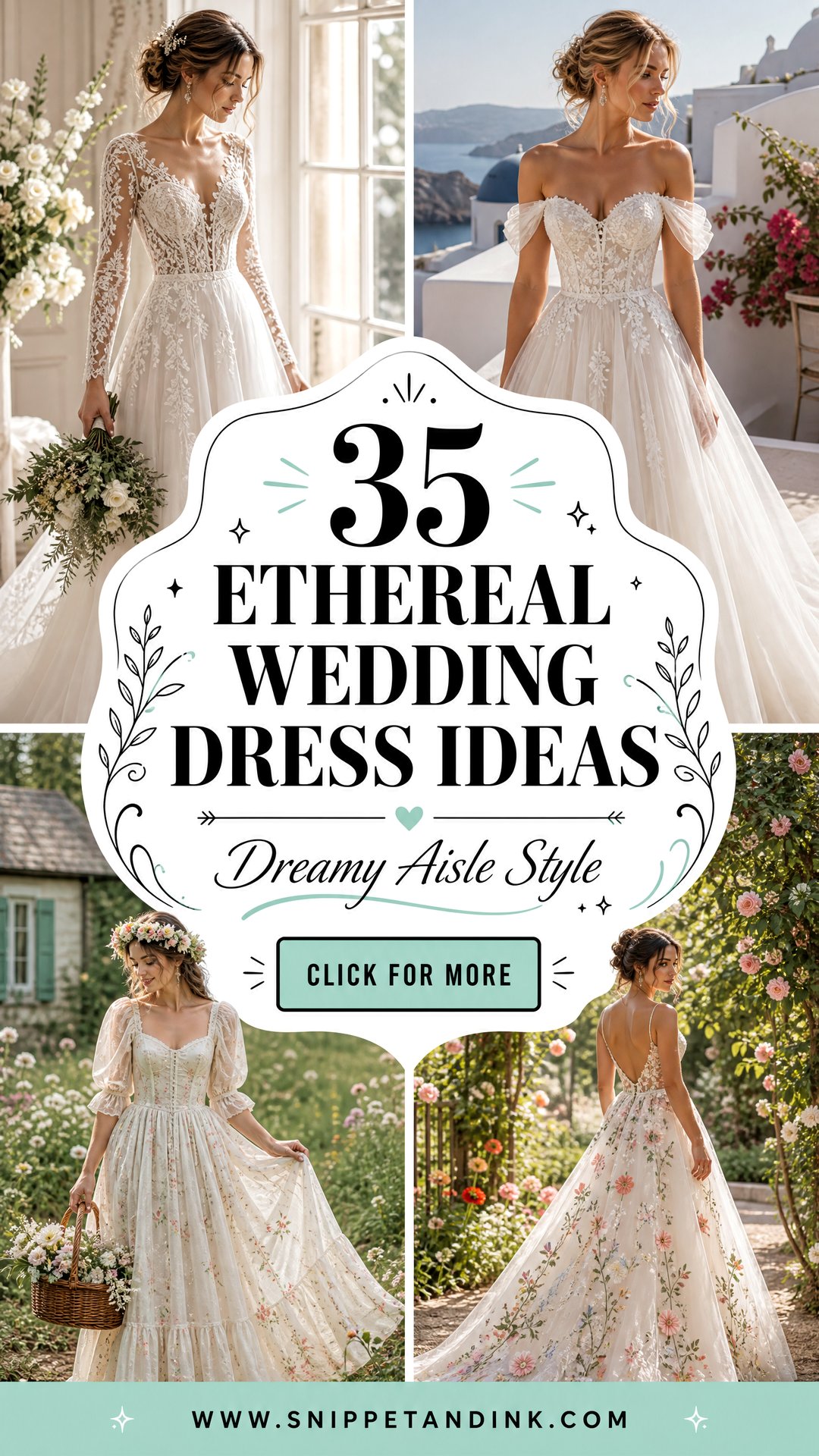 35 Ethereal Wedding Dress Ideas for a Dreamy Aisle - 35 Ethereal Wedding Dress Ideas for a Dreamy Aisle