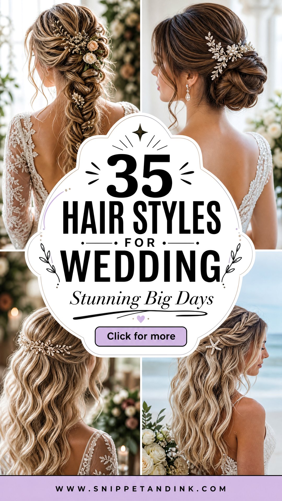 35 Hair Styles for Wedding Stunning Looks for Big Days - 35 Hair Styles for Wedding: Stunning Looks for Big Days
