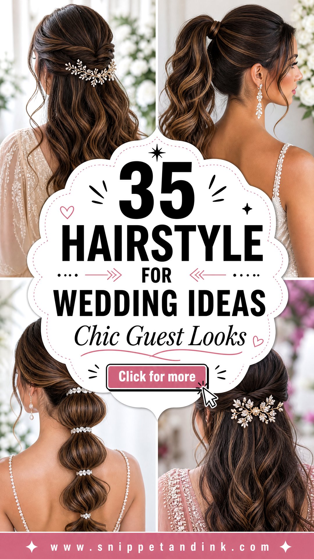 35 Hairstyle for Wedding Ideas Chic Looks for Guests Today - 35 Hairstyle for Wedding Ideas: Chic Looks for Guests Today