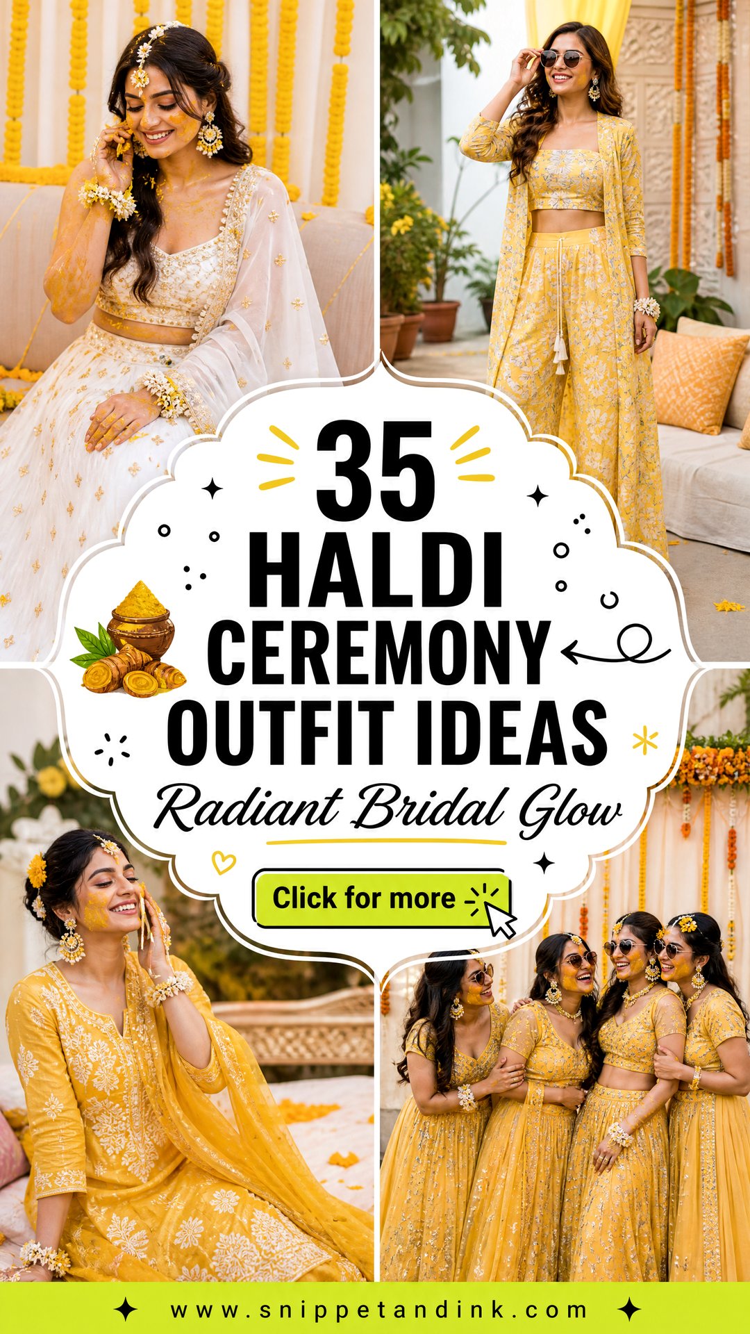 35 Haldi Ceremony Outfit Ideas for a Radiant Bridal Glow - 35 Haldi Ceremony Outfit Ideas for a Radiant Bridal Glow