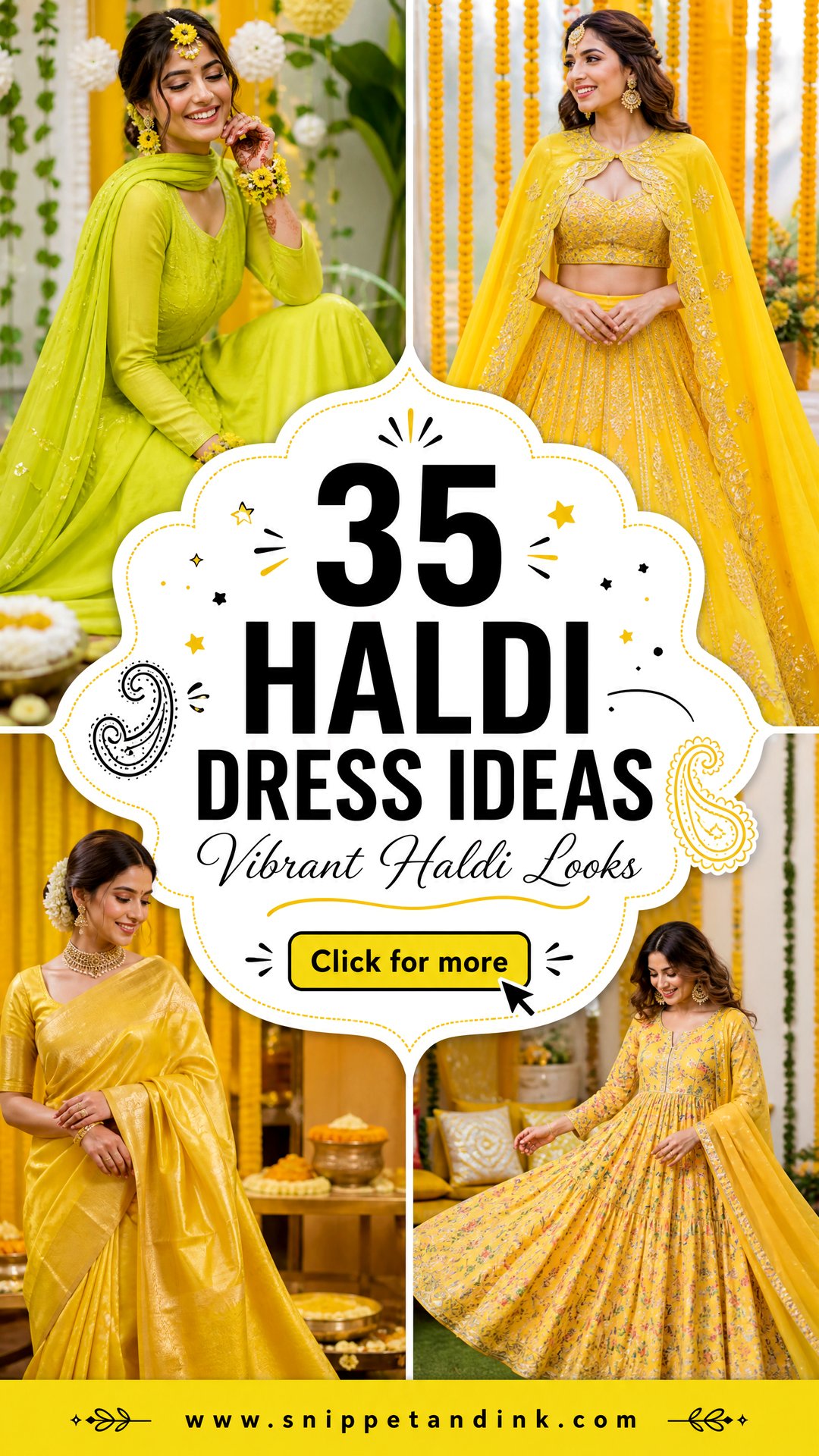 35 Haldi Dress Ideas Vibrant Looks For Brides And Guests - 35 Haldi Dress Ideas: Vibrant Looks For Brides And Guests