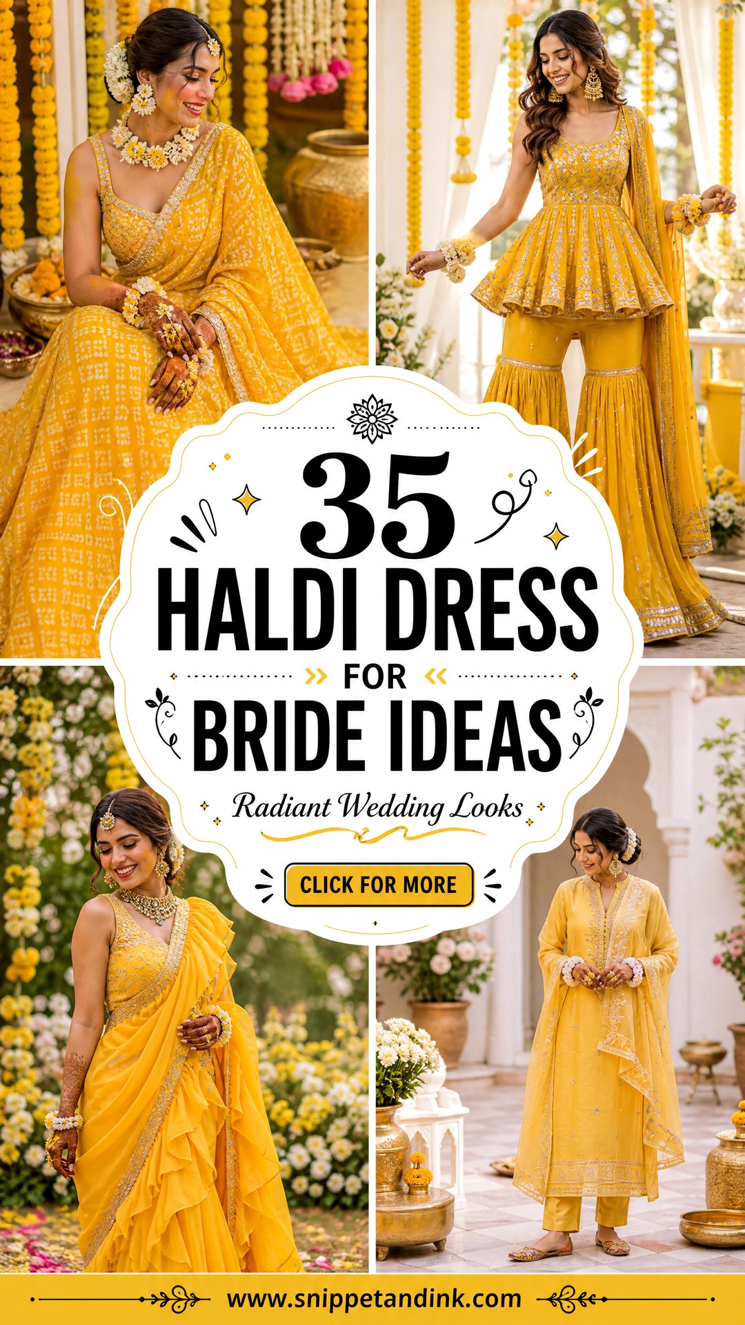 35 Haldi Dress for Bride Ideas Radiant Wedding Looks - 35 Haldi Dress for Bride Ideas: Radiant Wedding Looks