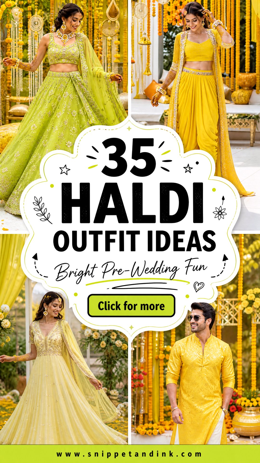 35 Haldi Outfit Ideas Bright Looks For Pre-Wedding Fun - 35 Haldi Outfit Ideas: Bright Looks For Pre-Wedding Fun