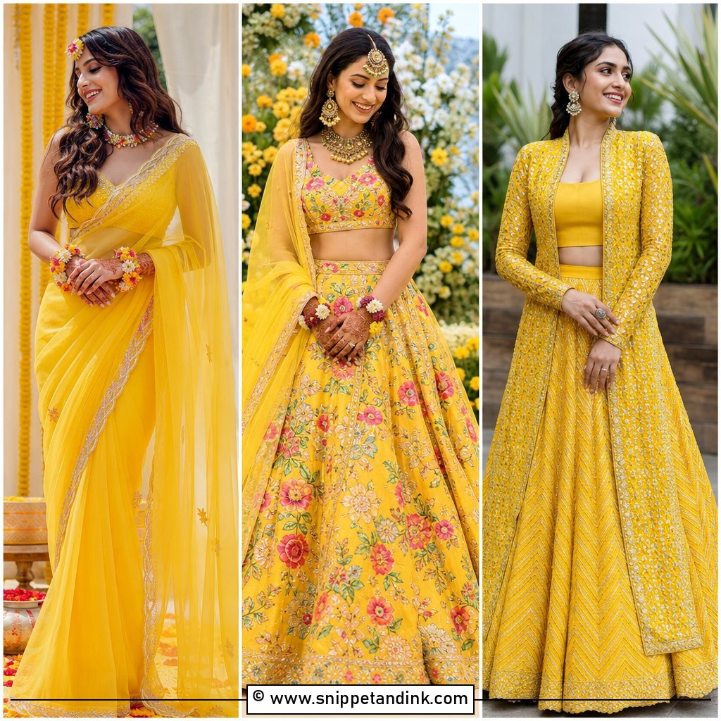 35 Haldi Outfit for Bride Ideas Radiant Looks To Love