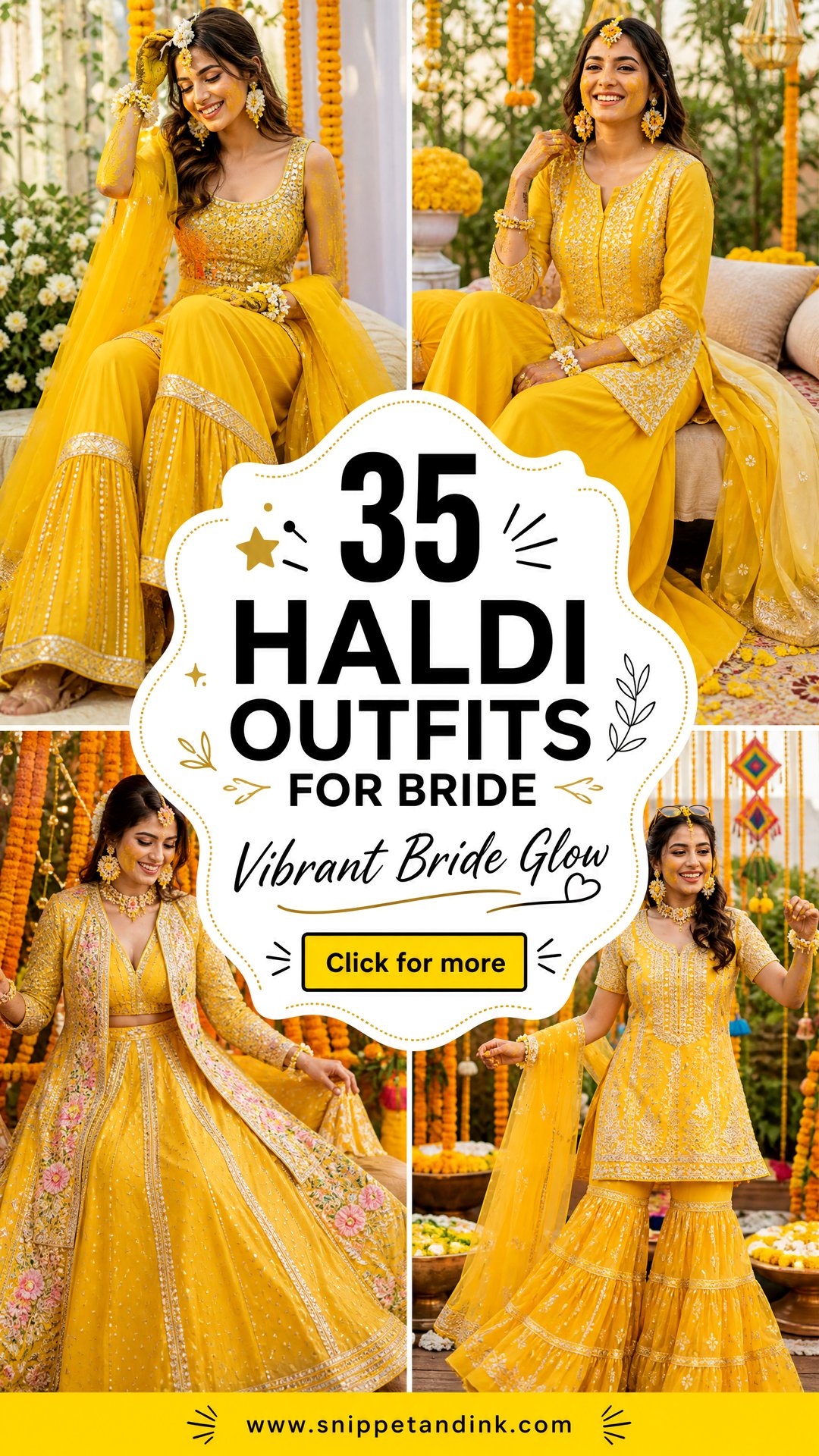35 Haldi Outfits for Bride Vibrant Looks To Shine Bright - 35 Haldi Outfits for Bride: Vibrant Looks To Shine Bright
