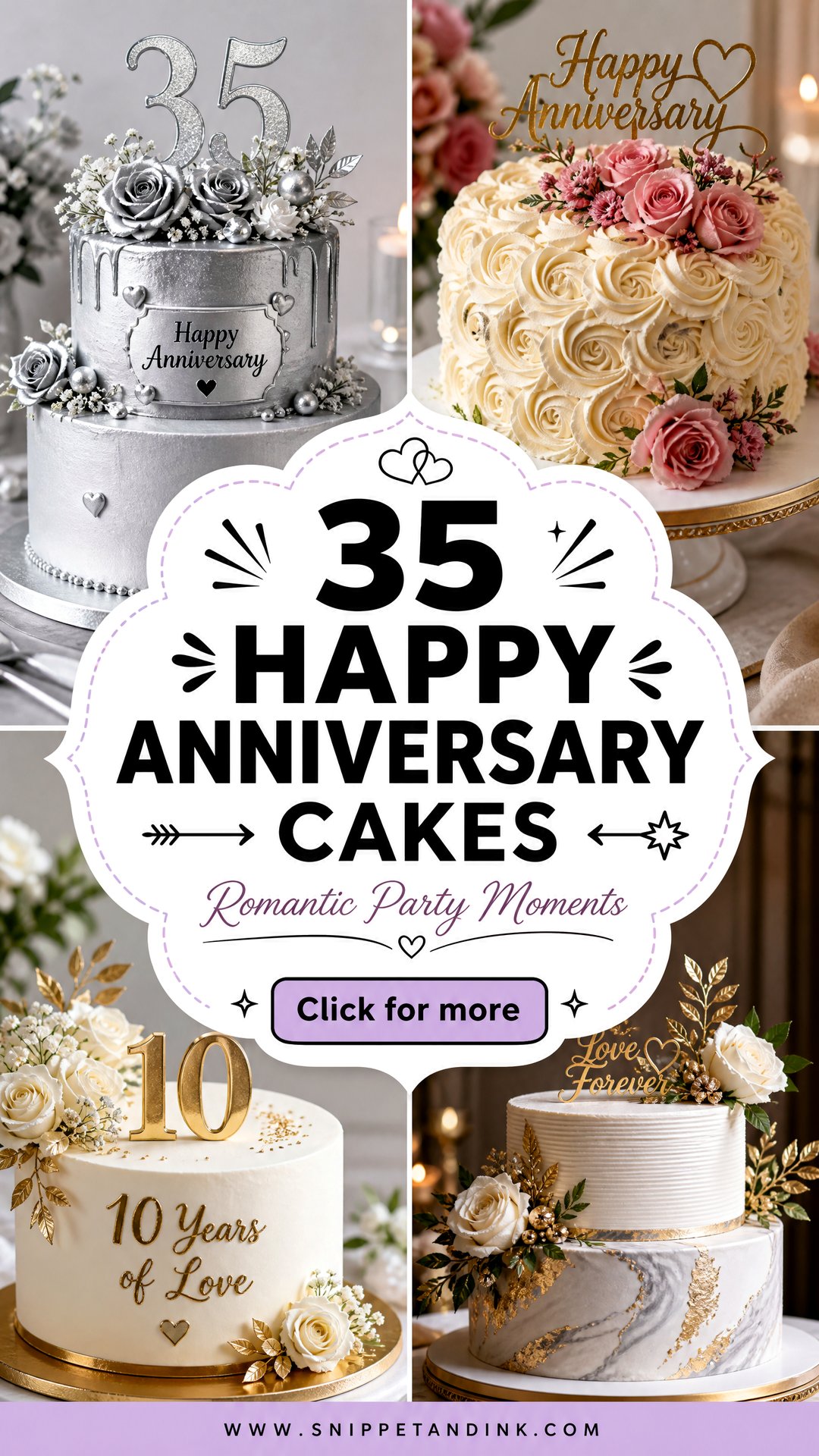 35 Happy Anniversary Cakes for Romantic Party Moments Today - 35 Happy Anniversary Cakes for Romantic Party Moments Today