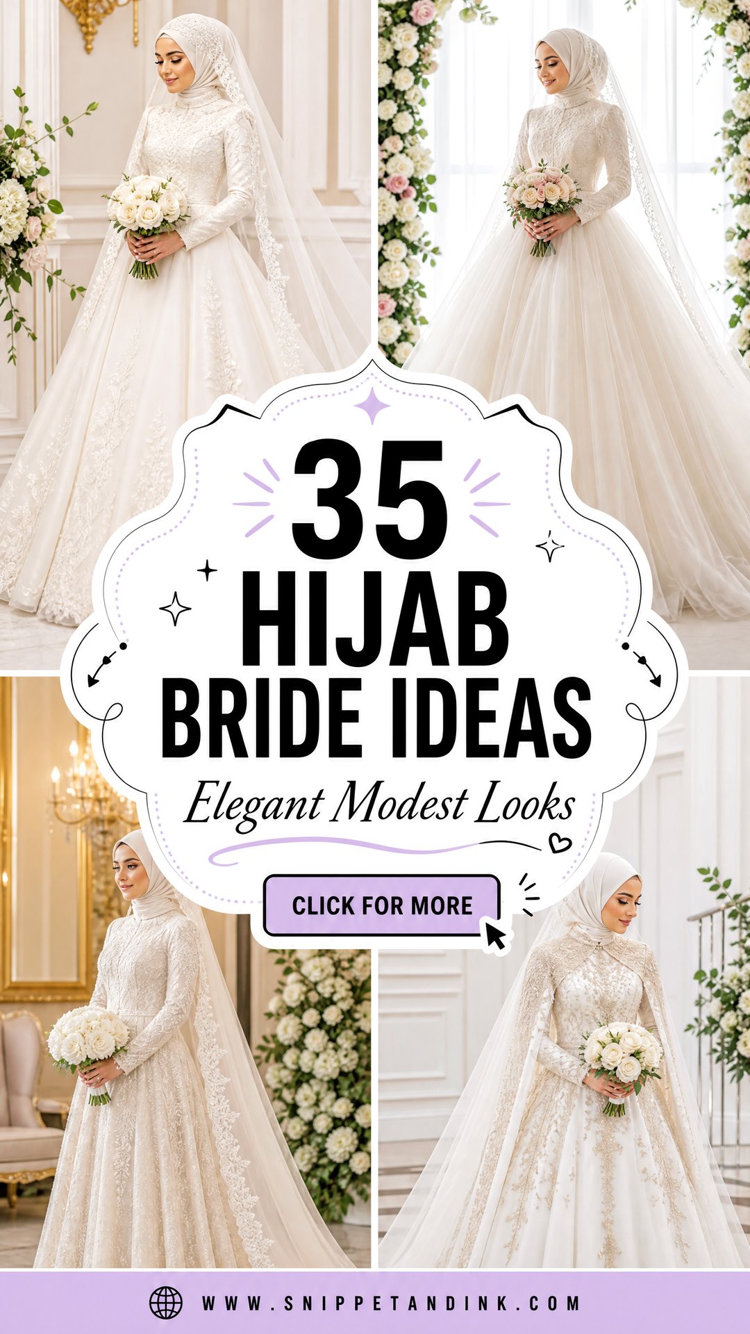 35 Hijab Bride Ideas Elegant Modest Wedding Looks To Love - 35 Hijab Bride Ideas: Elegant Modest Wedding Looks To Love