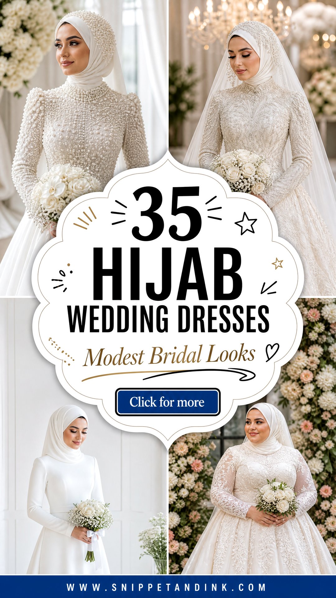 35 Hijab Wedding Dresses Modest Bridal Looks To Love Today - 35 Hijab Wedding Dresses: Modest Bridal Looks To Love Today
