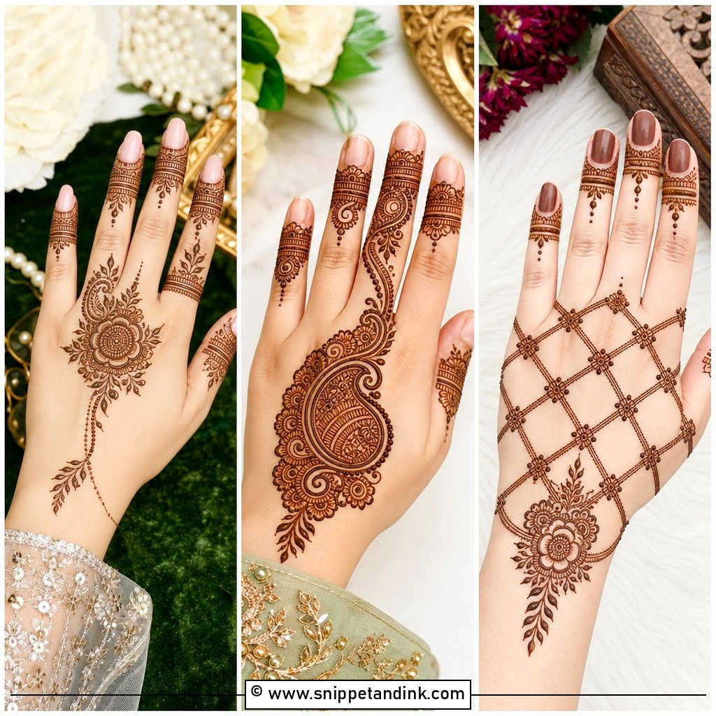 35 Khafif Mehndi Designs Elegant Ideas for Brides This Season