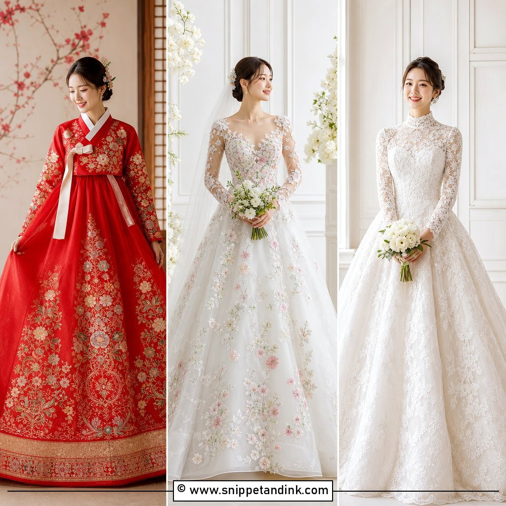 35 Korean Wedding Dress Ideas for Chic Bridal Style