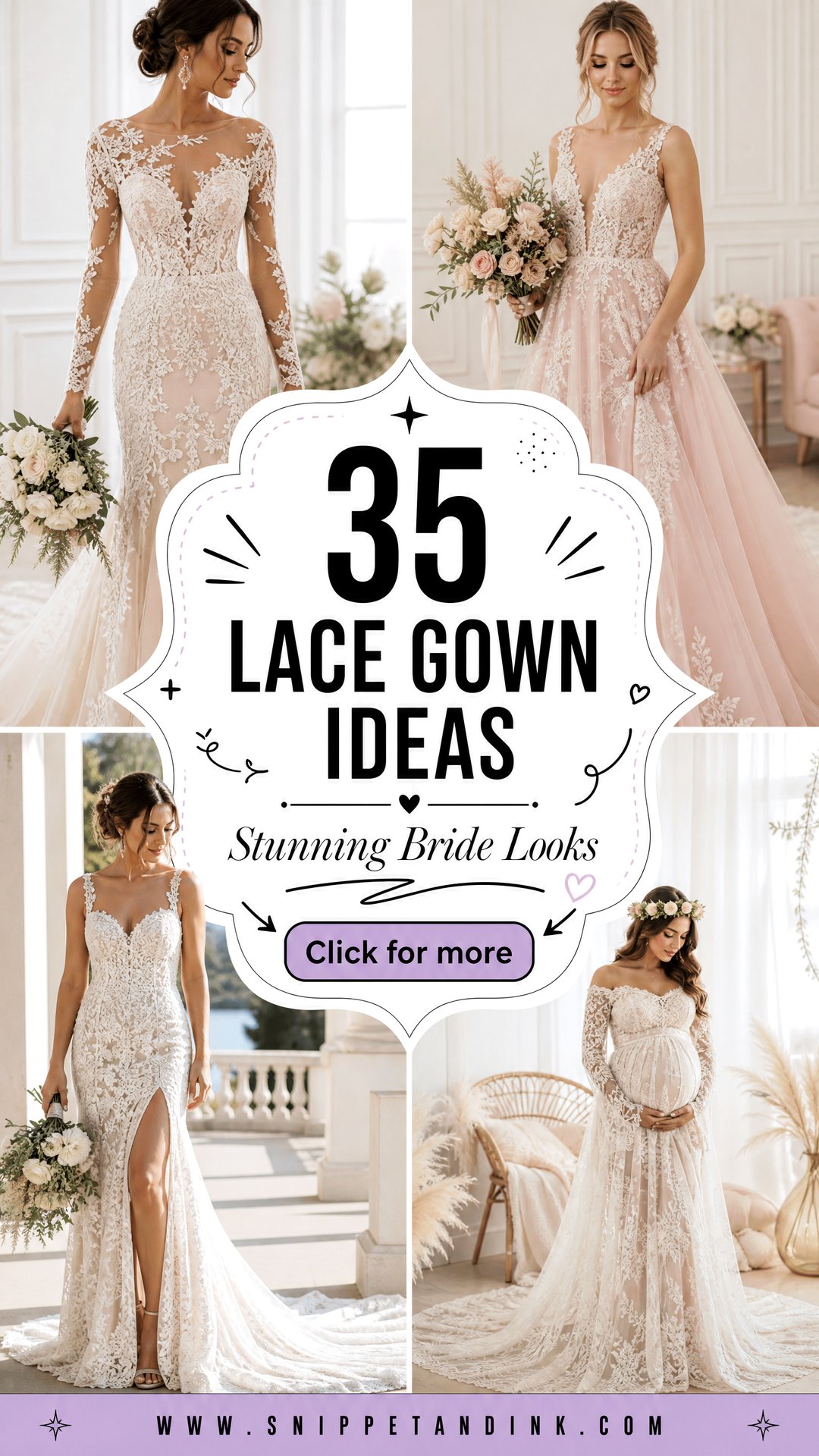 35 Lace Gown Ideas Stunning Wedding Looks For Brides To Love - 35 Lace Gown Ideas: Stunning Wedding Looks For Brides To Love