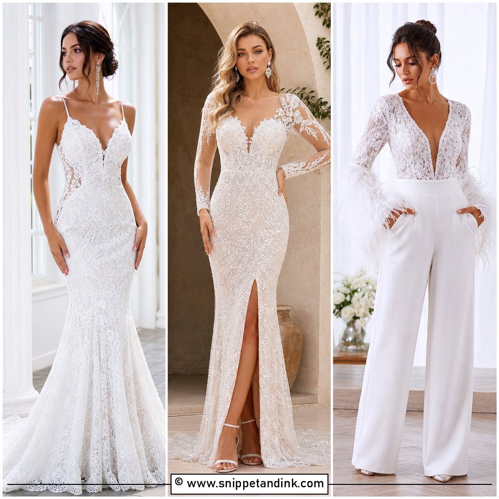 35 Latest Lace Styles for Wedding Looks Youll Love