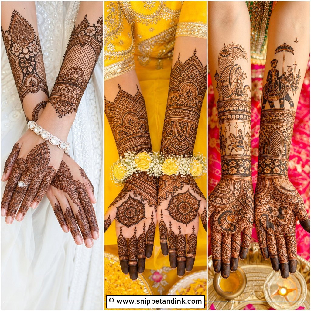 35 Latest Wedding Mehndi Designs for Beautiful Brides