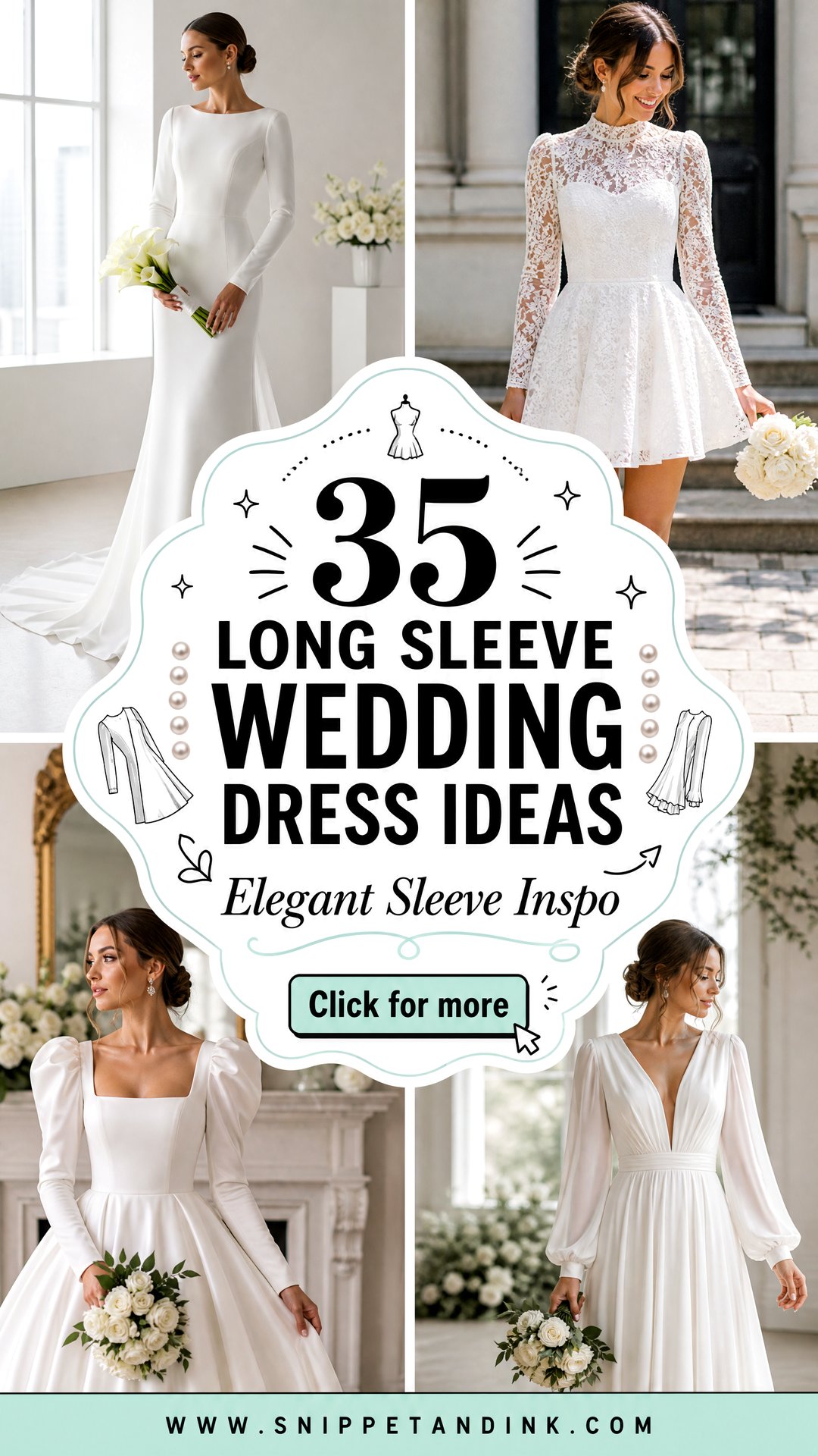 35 Long Sleeve Wedding Dress Ideas for Elegant Brides Today - 35 Long Sleeve Wedding Dress Ideas for Elegant Brides Today