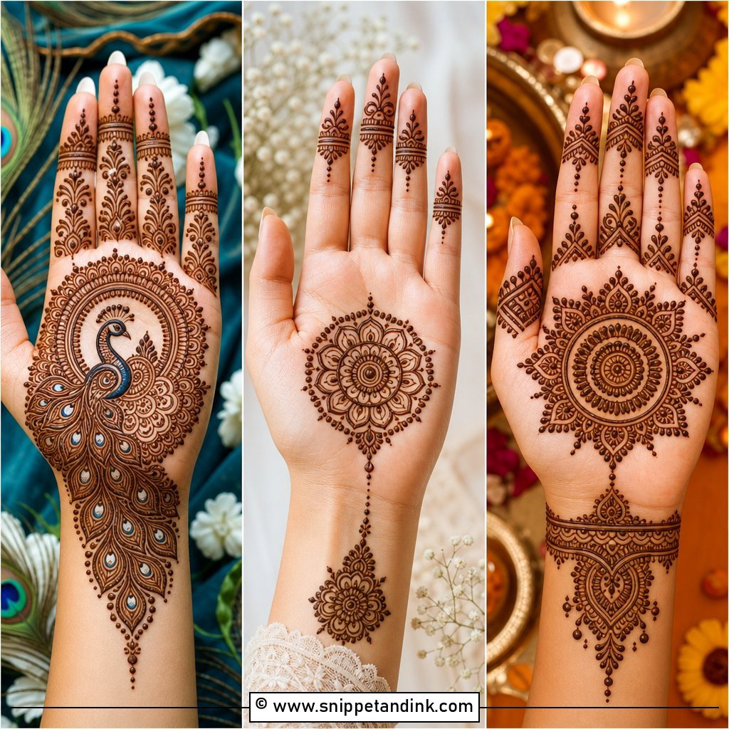 35 Mandala Mehndi Design Ideas for Chic Bridal Hands Now
