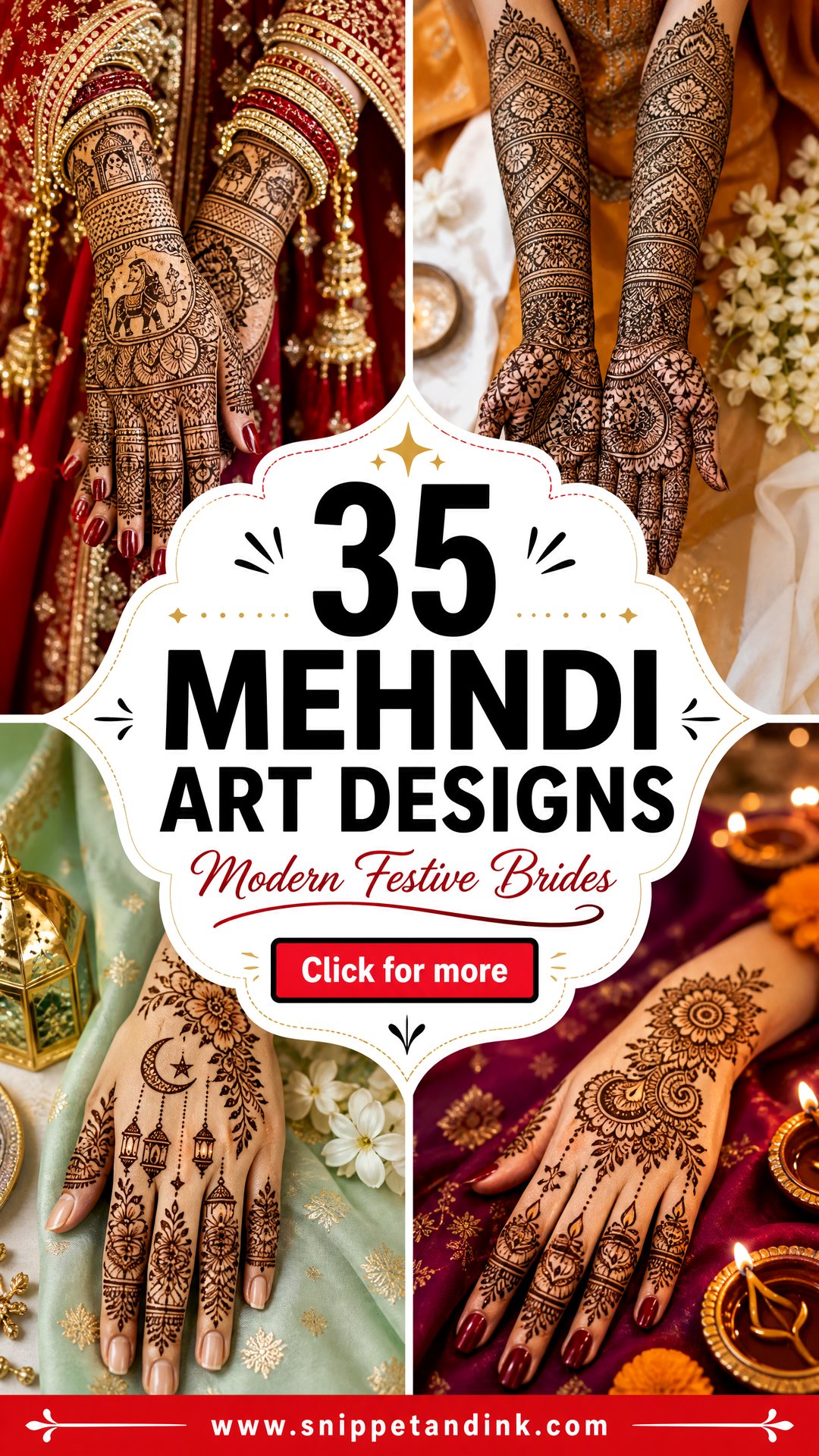 35 Mehndi Art Designs for Modern Brides and Festivals - 35 Mehndi Art Designs for Modern Brides and Festivals