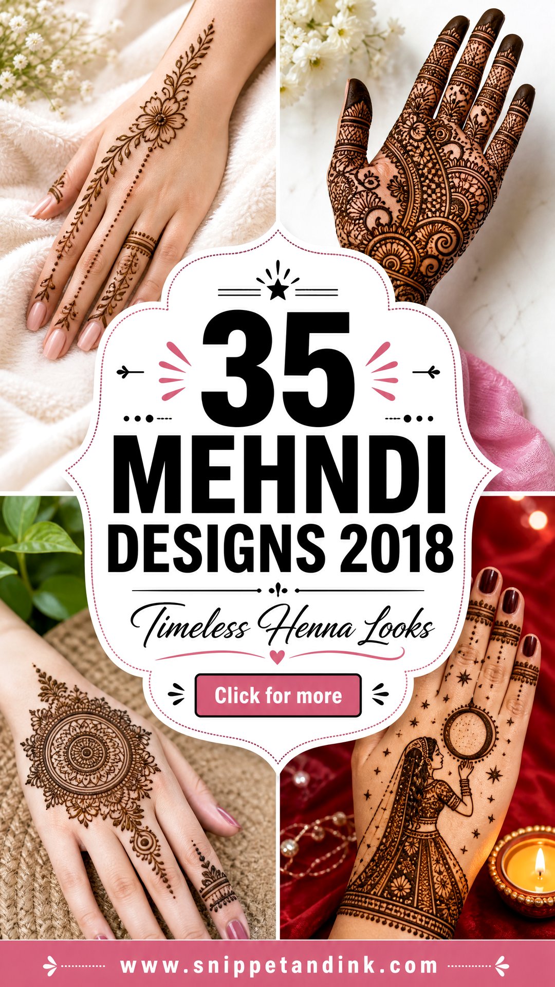 35 Mehndi Designs 2018 That Still Inspire Henna Lovers - 35 Mehndi Designs 2018 That Still Inspire Henna Lovers