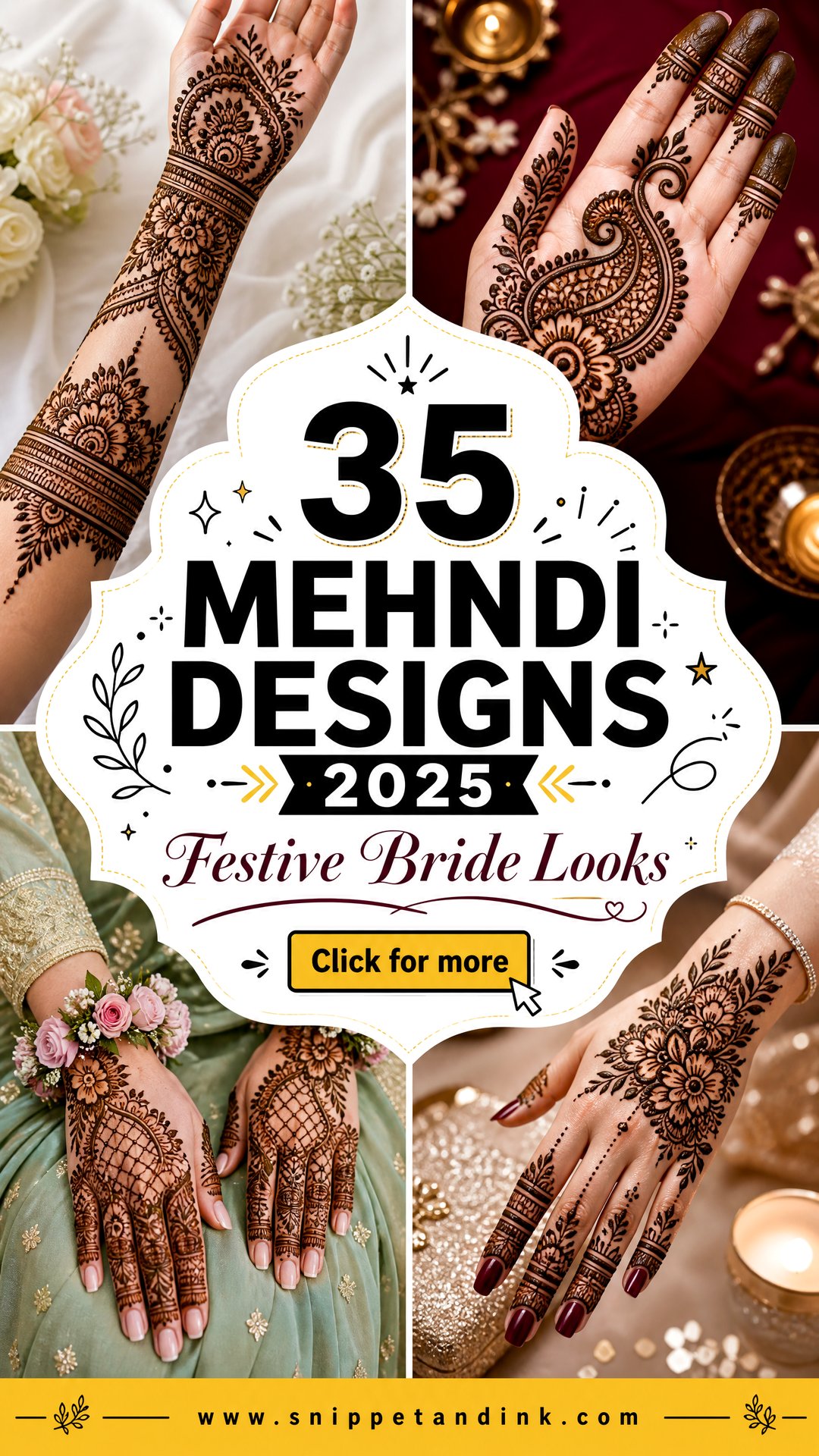 35 Mehndi Designs 2025 Brides Need for Festive Looks - 35 Mehndi Designs 2025 Brides Need for Festive Looks
