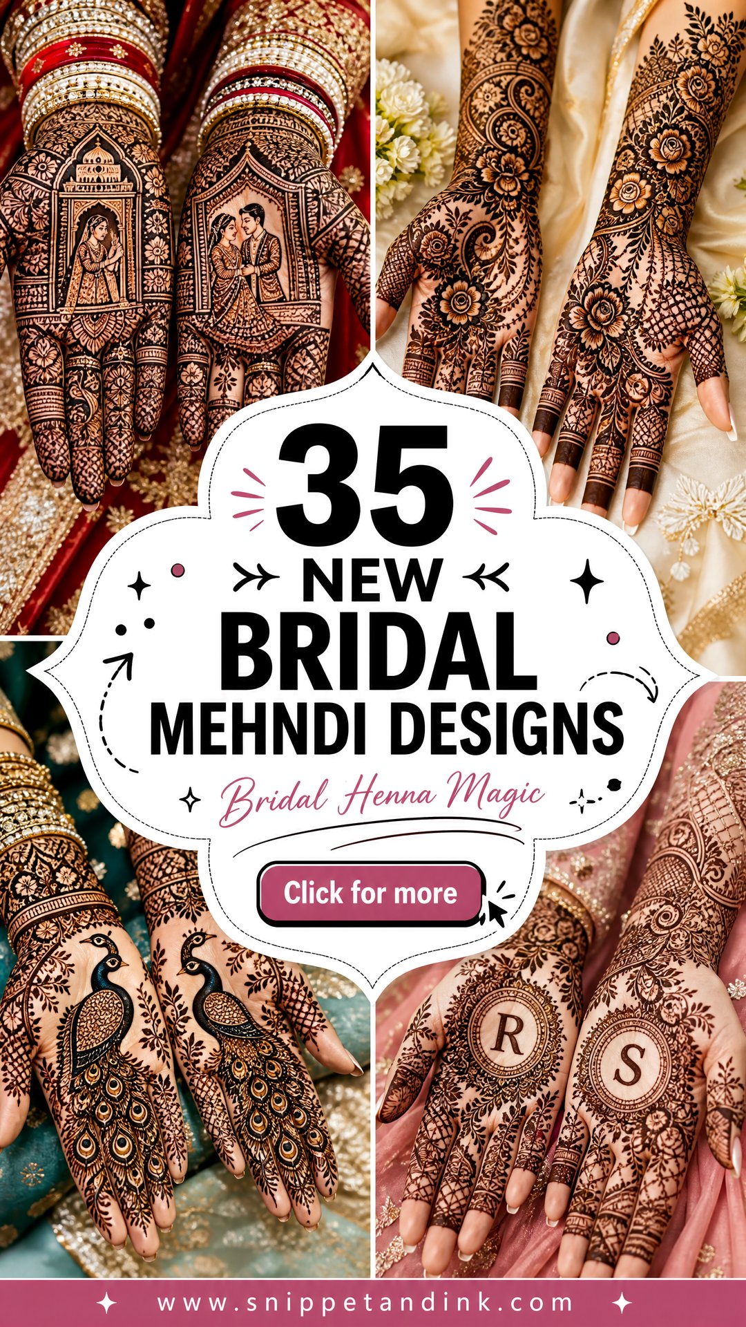 35 New Bridal Mehndi Designs Brides Will Adore in 2026 - 35 New Bridal Mehndi Designs Brides Will Adore in 2026