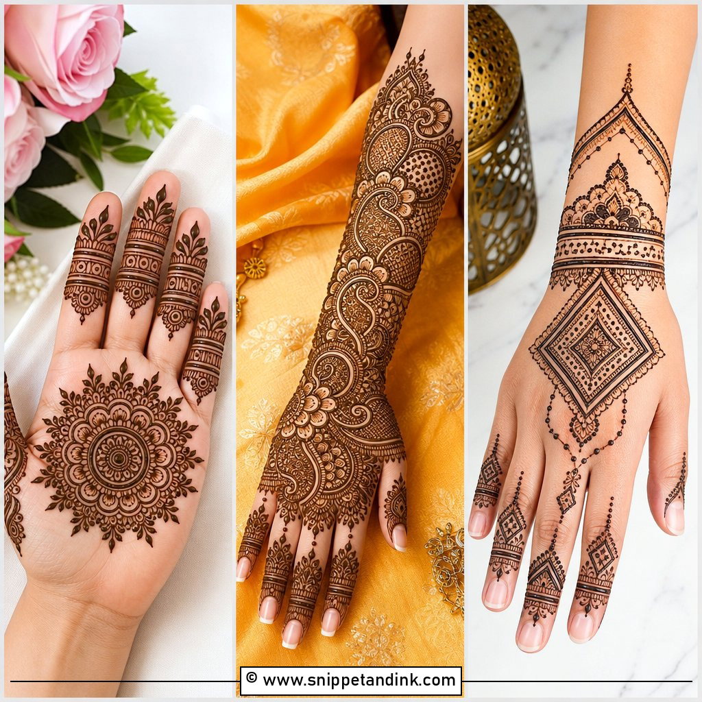 35 New Latest Mehndi Design Ideas For Modern Hands