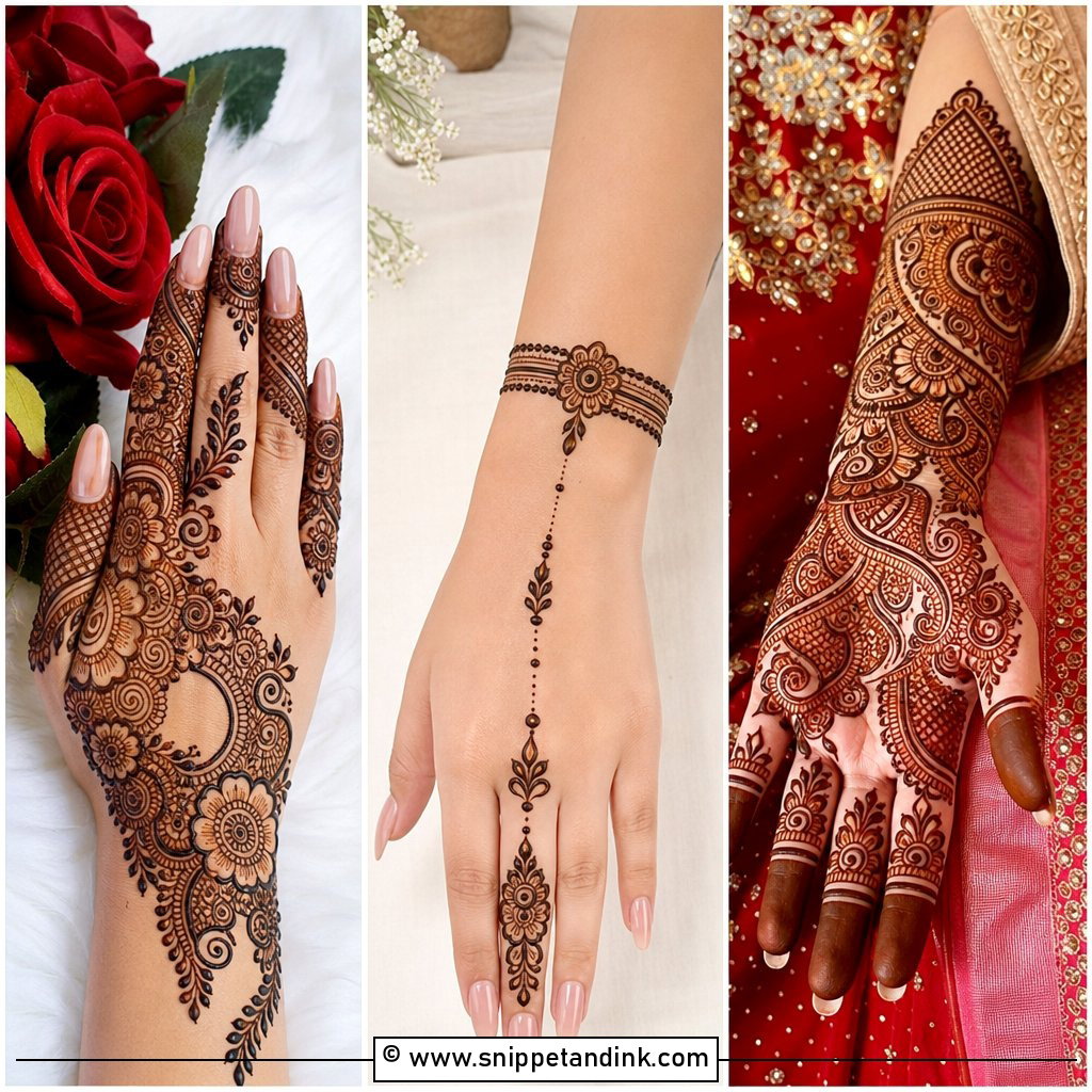 35 New Simple Mehndi Designs For Effortless Beauty