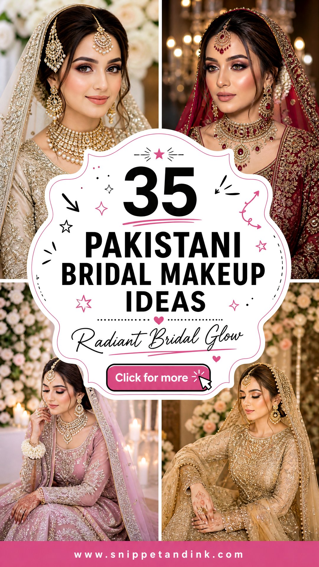 35 Pakistani Bridal Makeup Ideas For A Radiant Look - 35 Pakistani Bridal Makeup Ideas For A Radiant Look