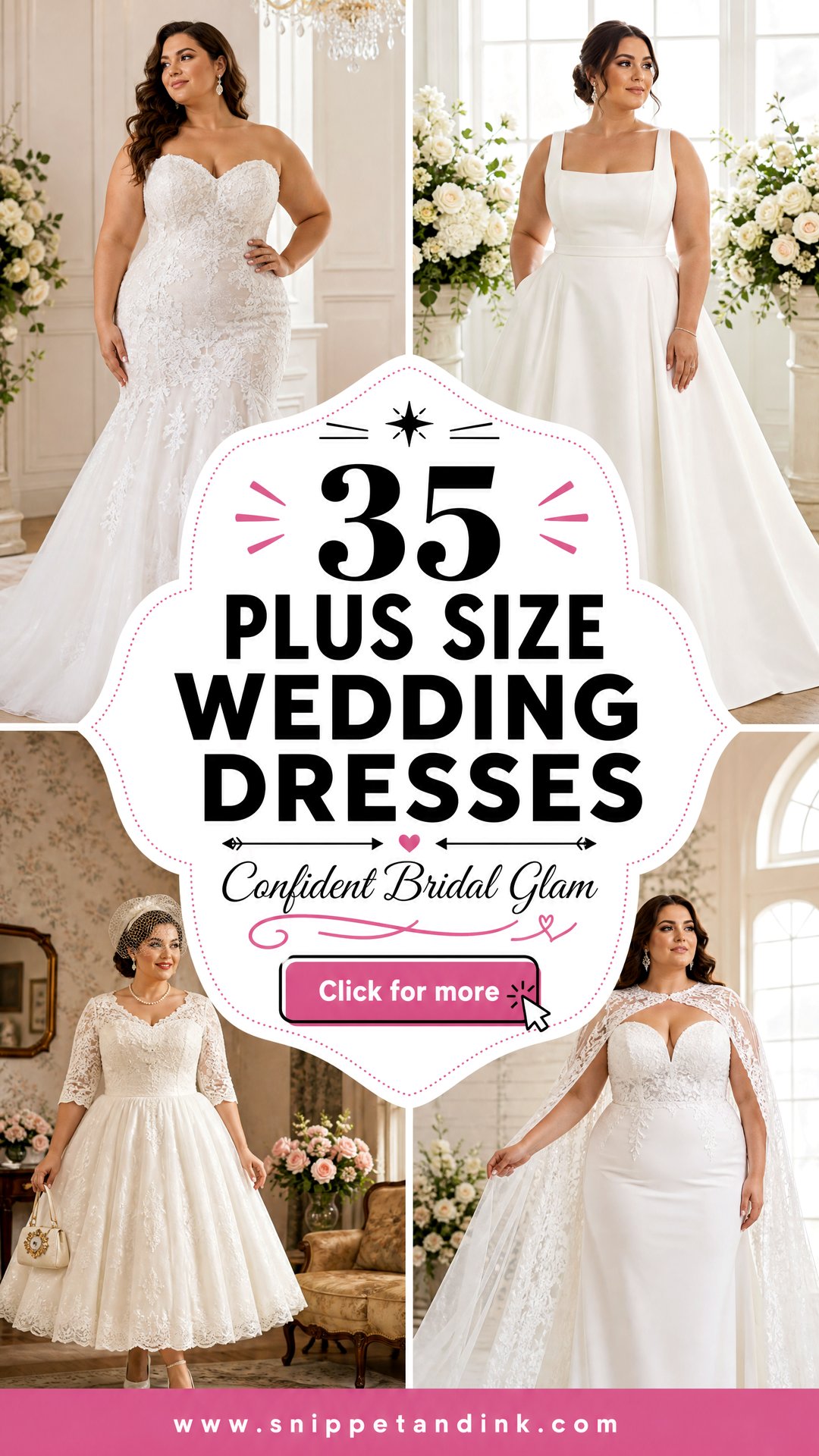 35 Plus Size Wedding Dresses For Confident Bridal Glam - 35 Plus Size Wedding Dresses For Confident Bridal Glam