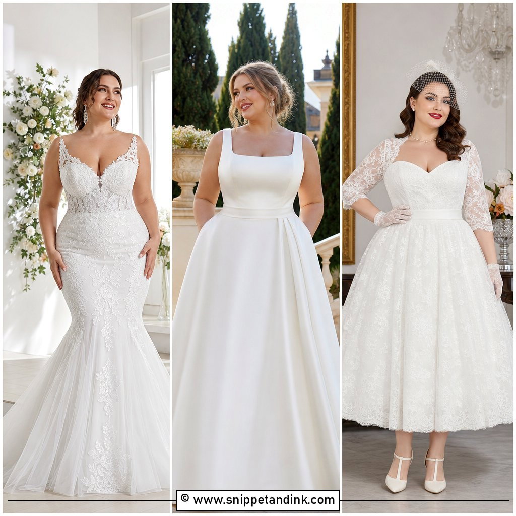 35 Plus Size Wedding Dresses For Confident Bridal Glam