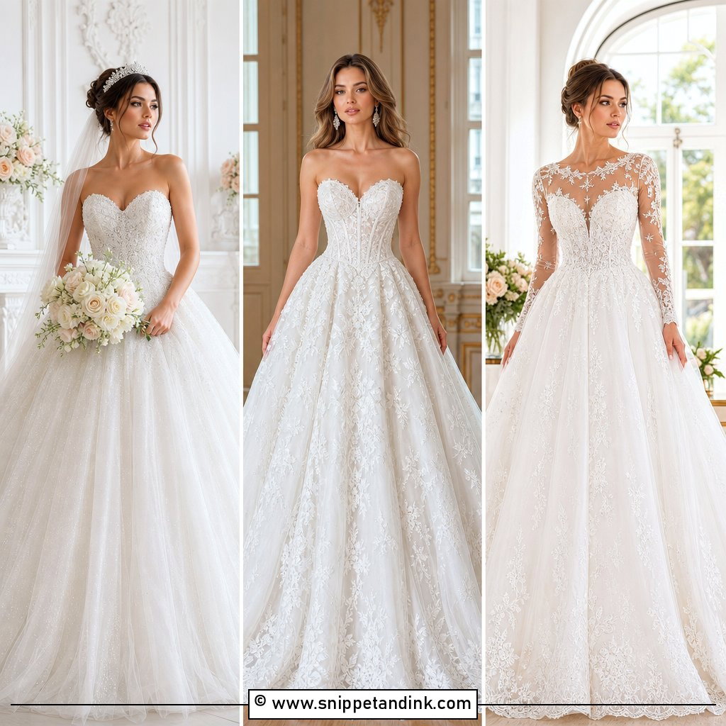 35 Princess Wedding Dresses for a Dreamy Bridal Look Today