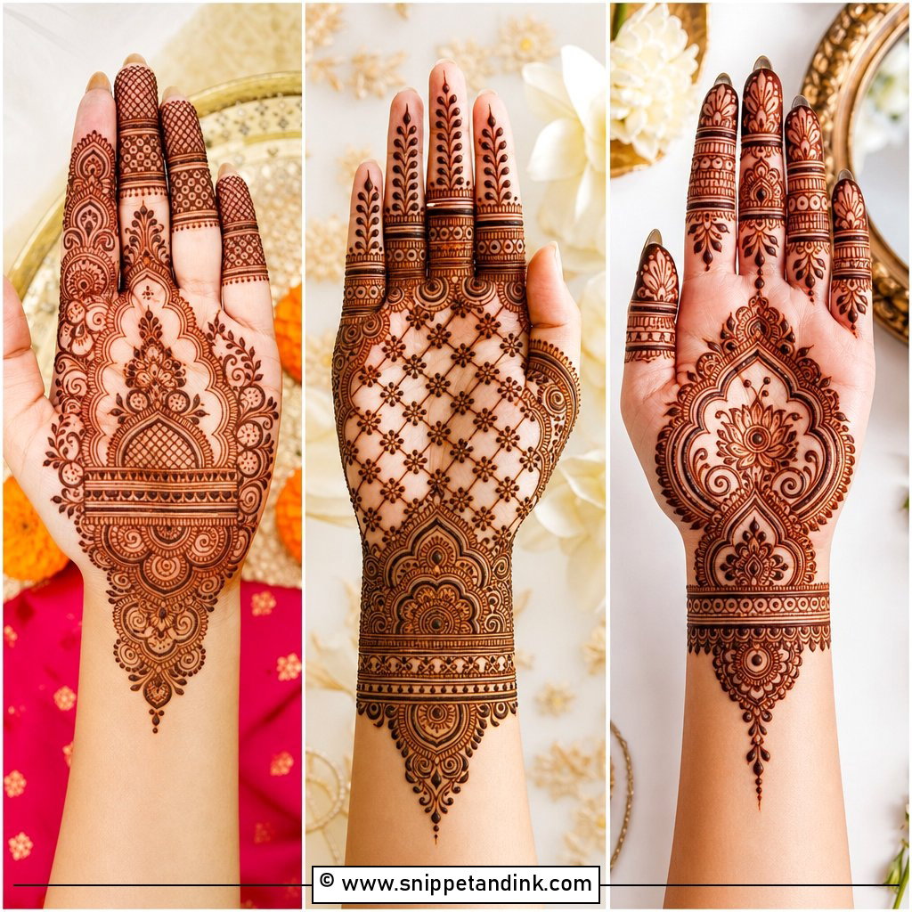 35 Rajasthani Mehndi Designs For Royal Bridal Style