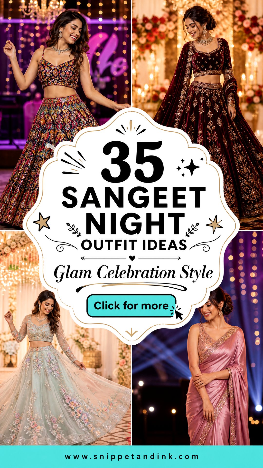 35 Sangeet Night Outfit Ideas For Glam Brides and Guests - 35 Sangeet Night Outfit Ideas For Glam Brides & Guests