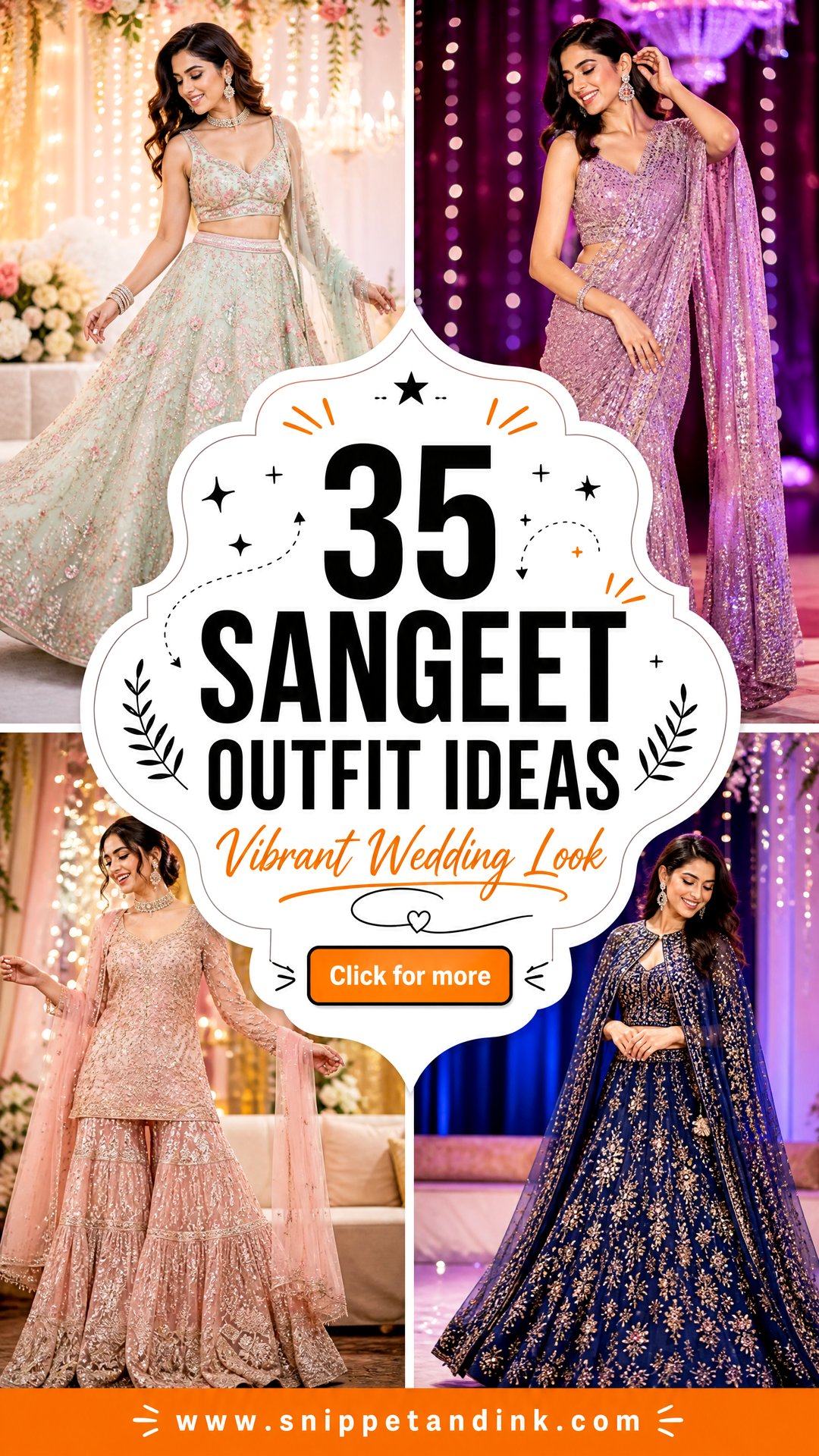 35 Sangeet Outfit Ideas For A Vibrant Wedding Look - 35 Sangeet Outfit Ideas For A Vibrant Wedding Look