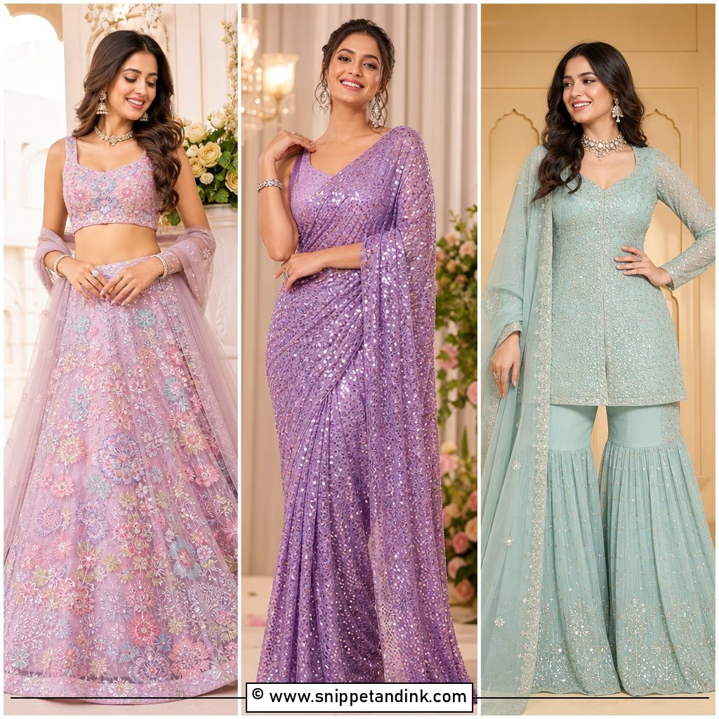 35 Sangeet Outfit Ideas For A Vibrant Wedding Look
