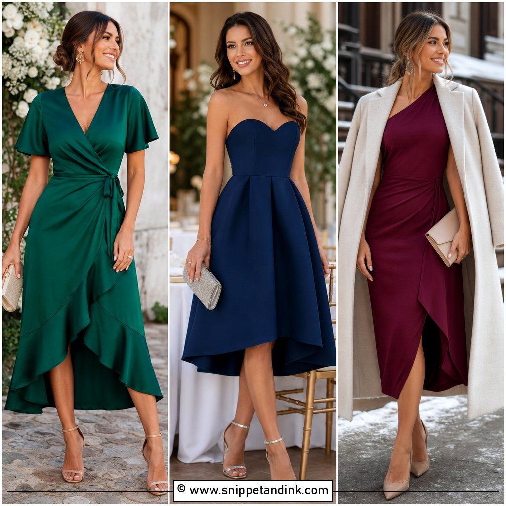 35 Semi Formal Wedding Attire Ideas for Polished Guests