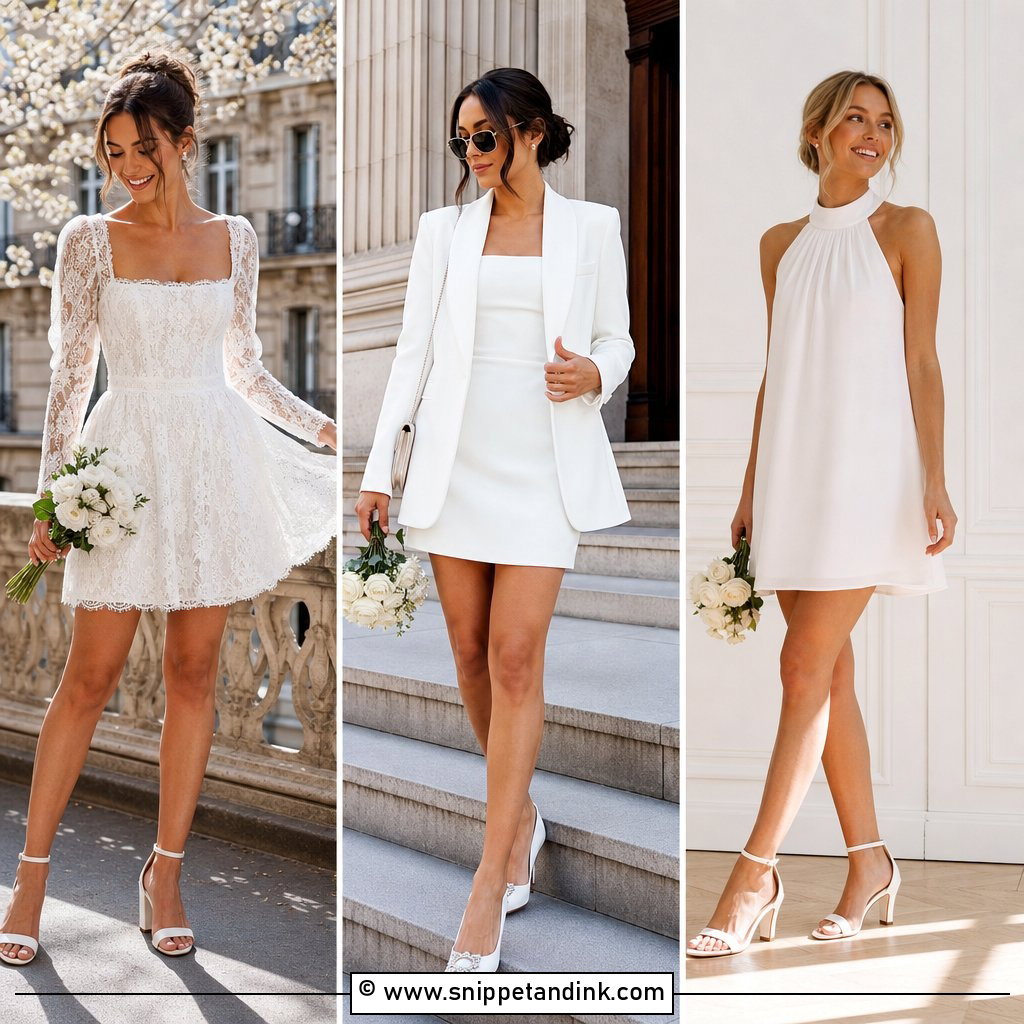 35 Short Wedding Dress Ideas for Modern Brides With Style