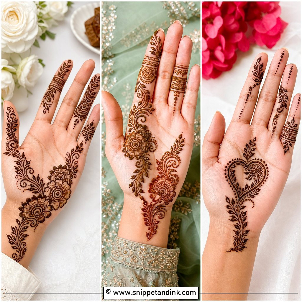 35 Simple Arabic Front Hand Mehndi Designs To Try Now