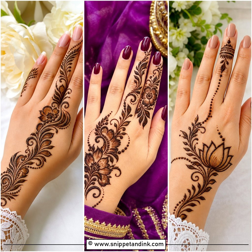 35 Simple Arabic Mehndi Designs For Modern Celebrations