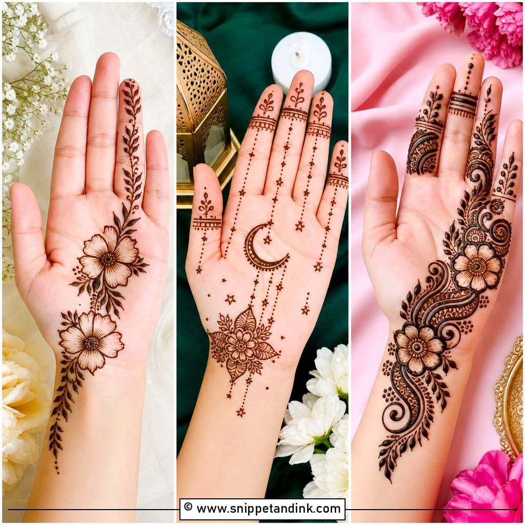 35 Simple Easy Front Hand Mehndi Designs for Any Event