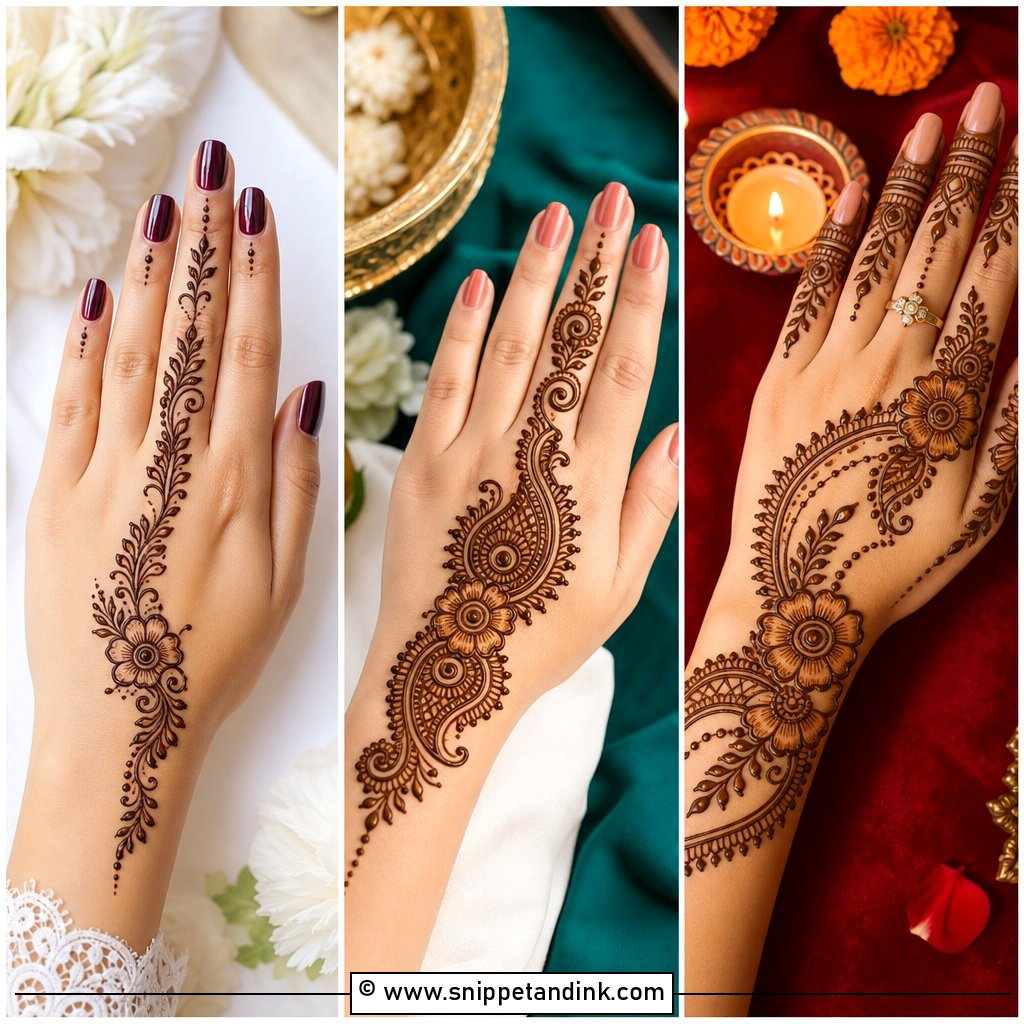 35 Simple Mehndi Design Ideas for Every Festive Moment